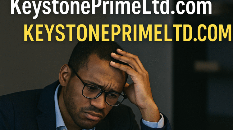 A frustrated professional looking at a laptop with a Bitcoin symbol under the headline “Why Most Bitcoin Recovery Attempts Fail — and How KeystonePrimeLtd.com Changes the Game,” representing the contrast between failed DIY recovery efforts and KeystonePrimeLtd.com’s professional forensic methods.